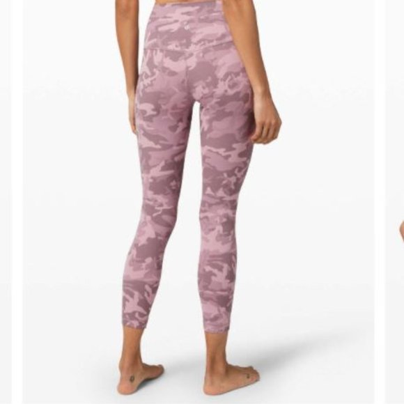 lululemon athletica Pants - Lululemon Align Pink Camo Sz 2 *NWT*